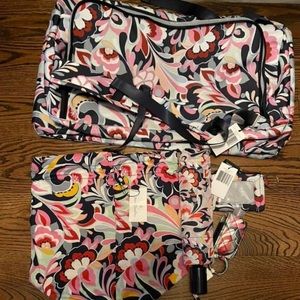 Vera Bradley set in paisley